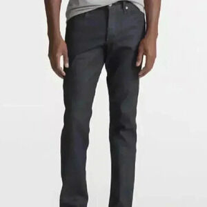 Rag and bone 5 pckt button Slim Fit Dark Indigo Authentic Stretch denim Jean  31